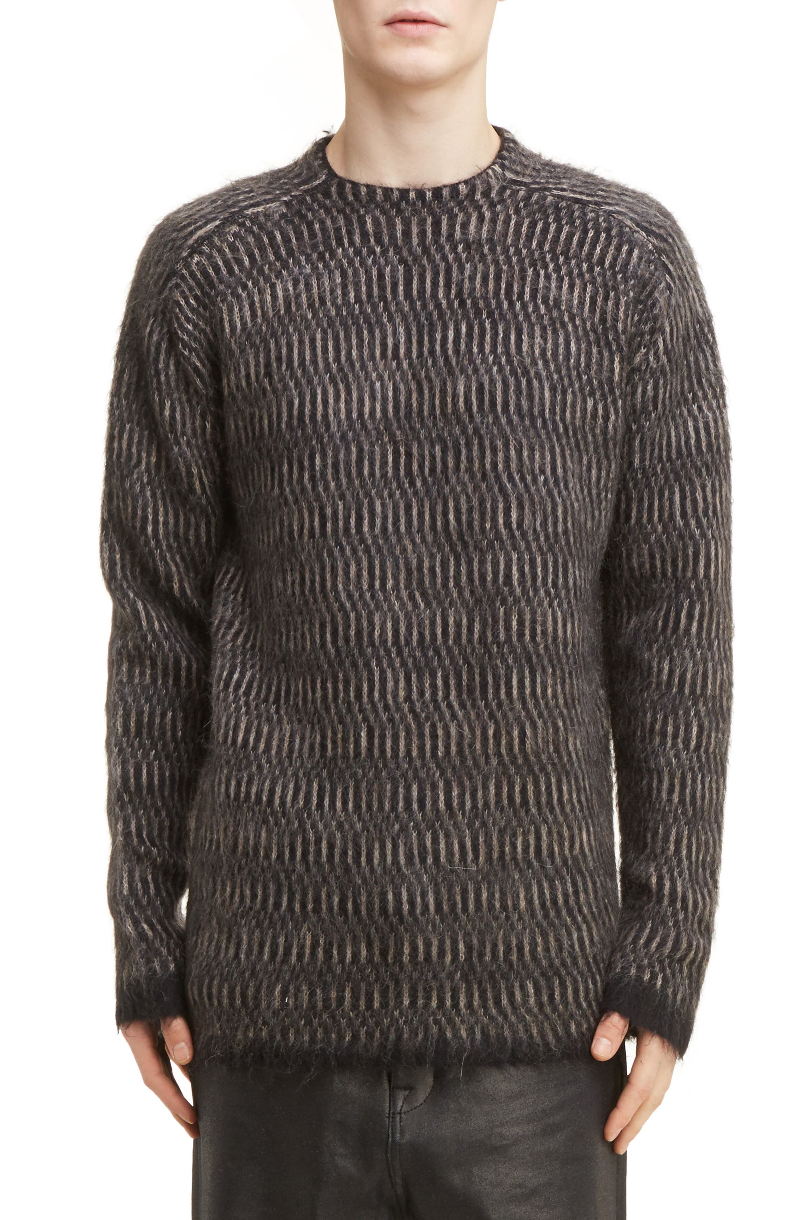 rick owens mohair sweater