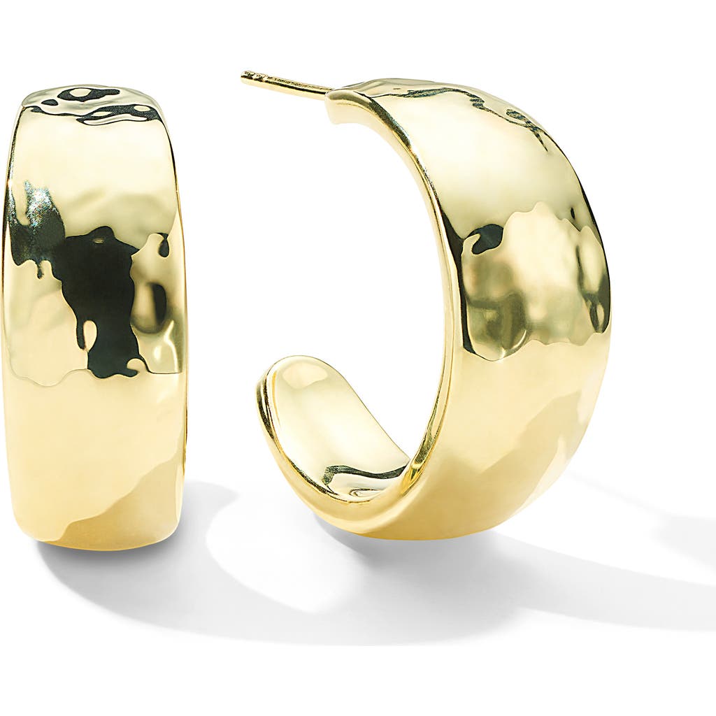 Ippolita Women's Classico #2 18k Yellow Gold Tapered Hoop Earrings In Gold