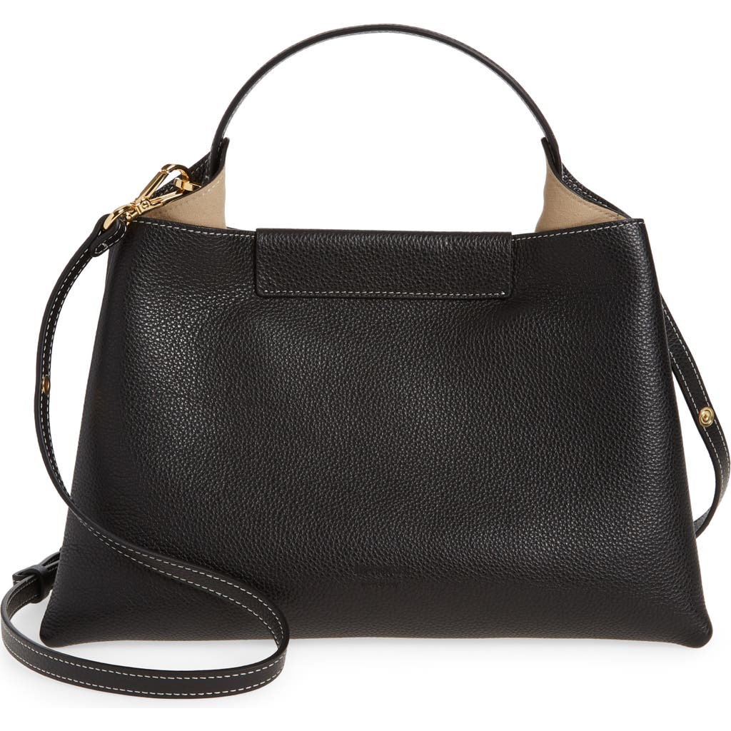 Ree Projects Elieze Medium Leather Handbag In Black