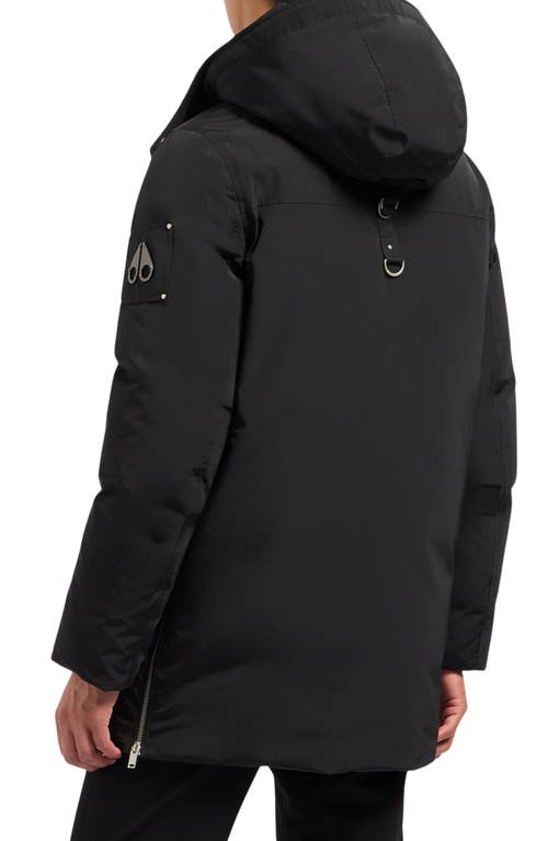 Shop Moose Knuckles Granite Peak Wind & Water Resistant Down Parka In Black