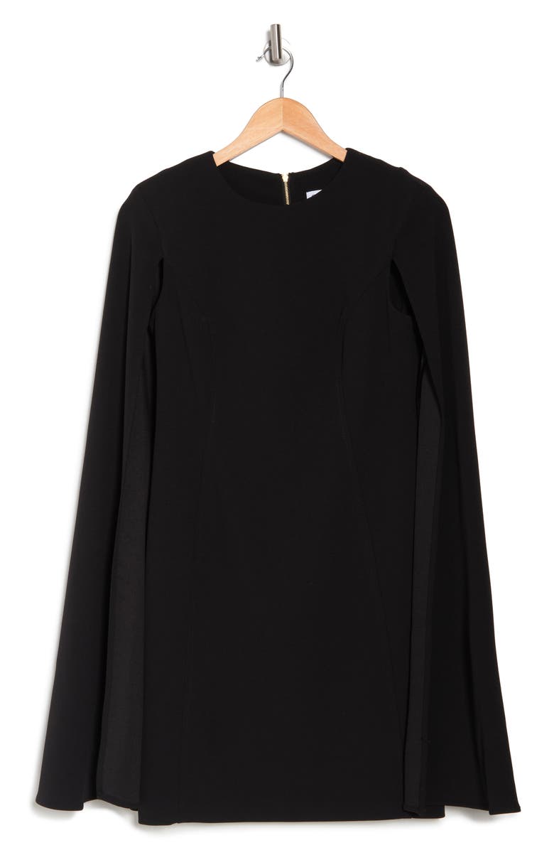 Calvin Klein Cape Sleeve Crepe Dress | Nordstromrack
