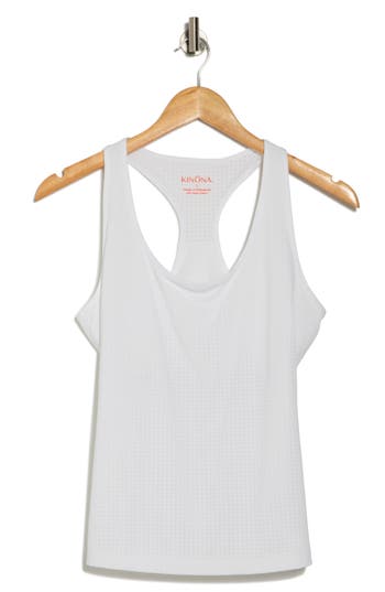 Kinona Smooth It Out Tank Top In White