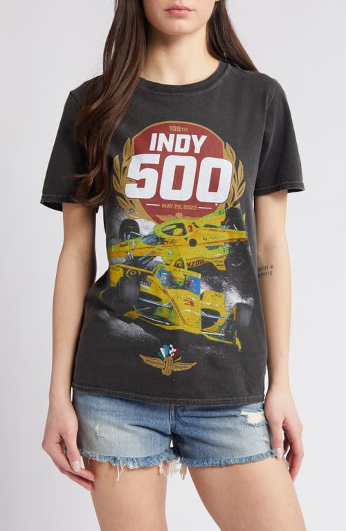 Indy 500 Graphic T-Shirt in Black