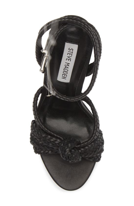 Shop Steve Madden Malou Block Heel Sandal In Black