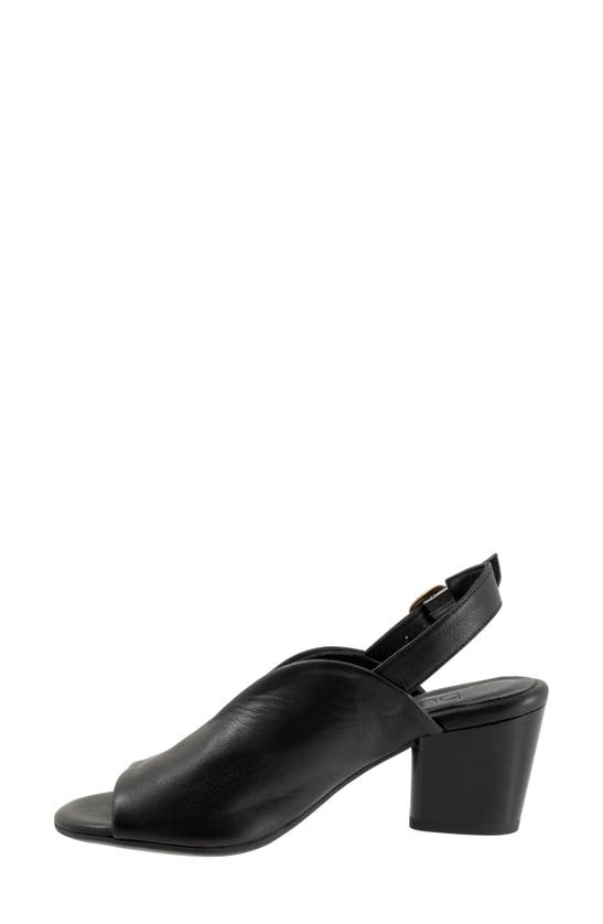 Bueno Clare Slingback Sandal In Black
