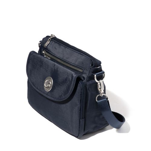 Baggallini Calais Crossbody Bag In French Navy