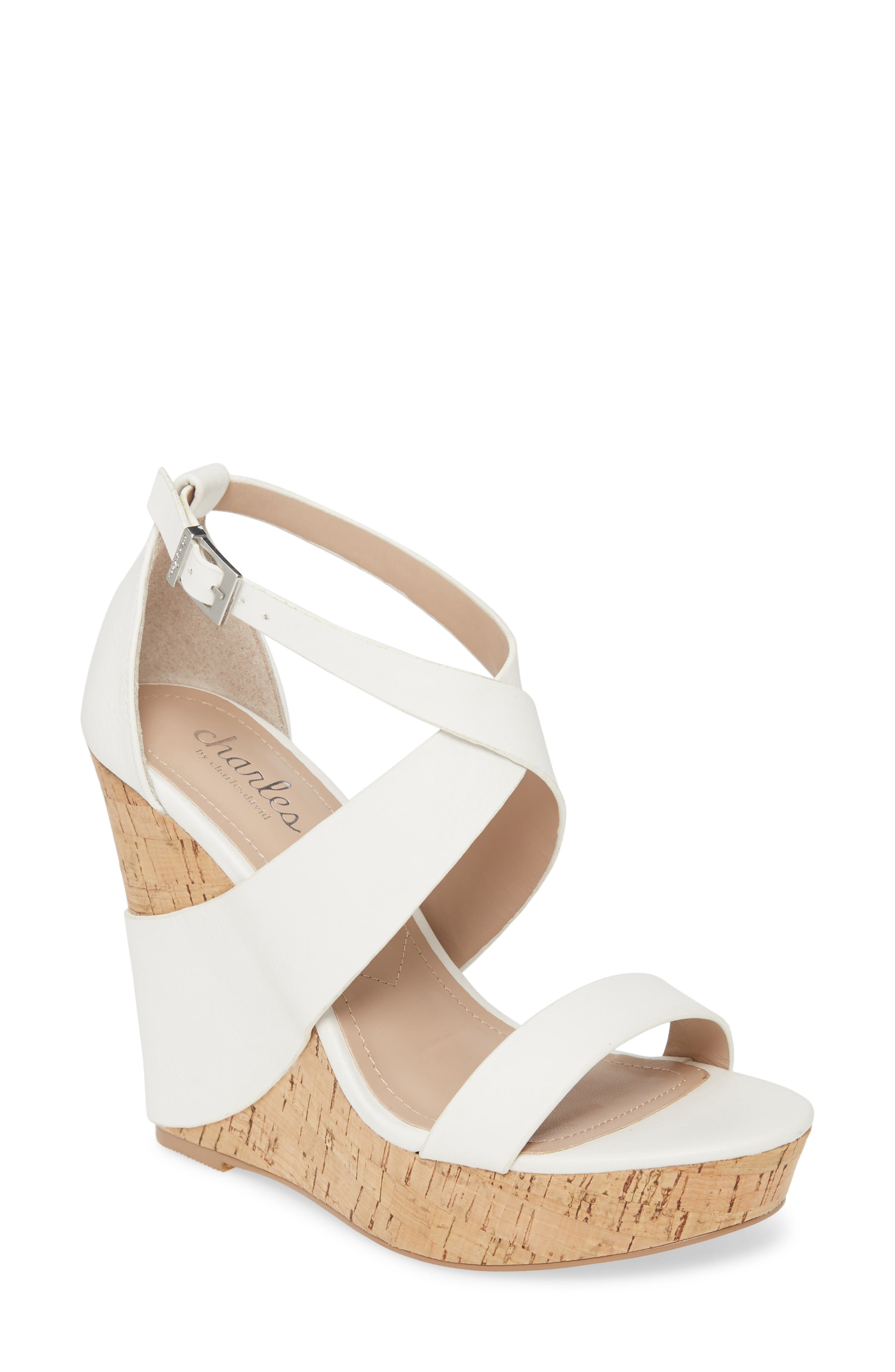 charles david platform sandals