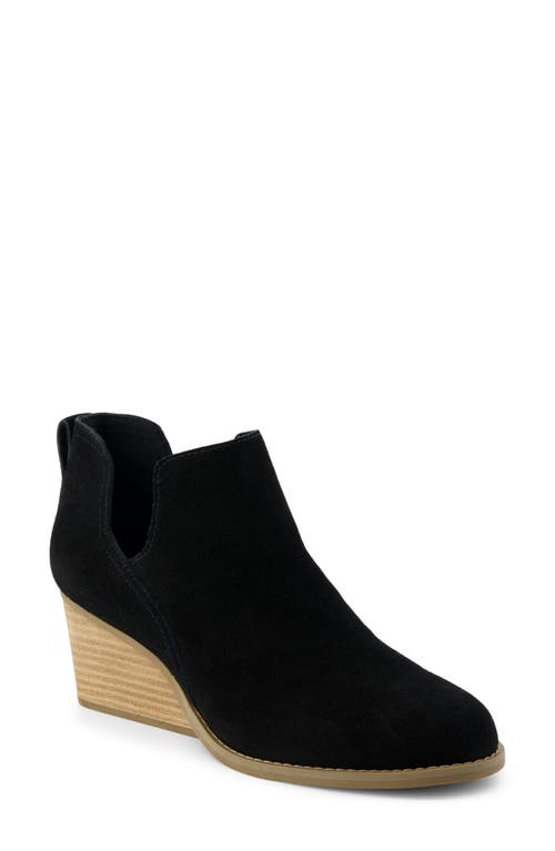 Shop Toms Gwen Wedge Bootie In Black