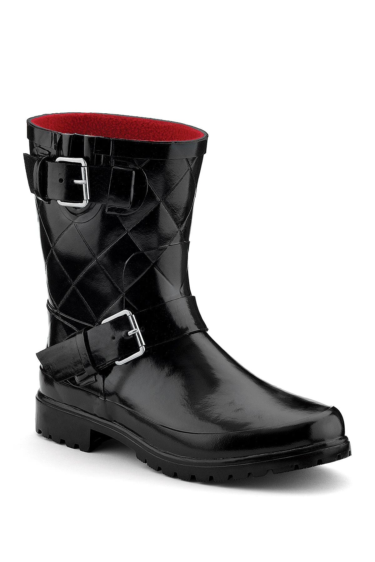 sperry quilted rain boots