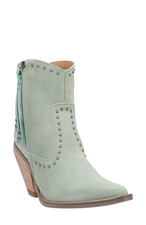 Dingo Classy N Sassy Western Boot in Mint Suede
