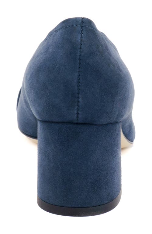 Amalfi By Rangoni Baccio Pump In Navy Cashmere
