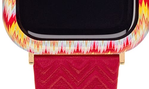 Missoni Zigzag 41mm Apple Watch® Cover In Multi Red