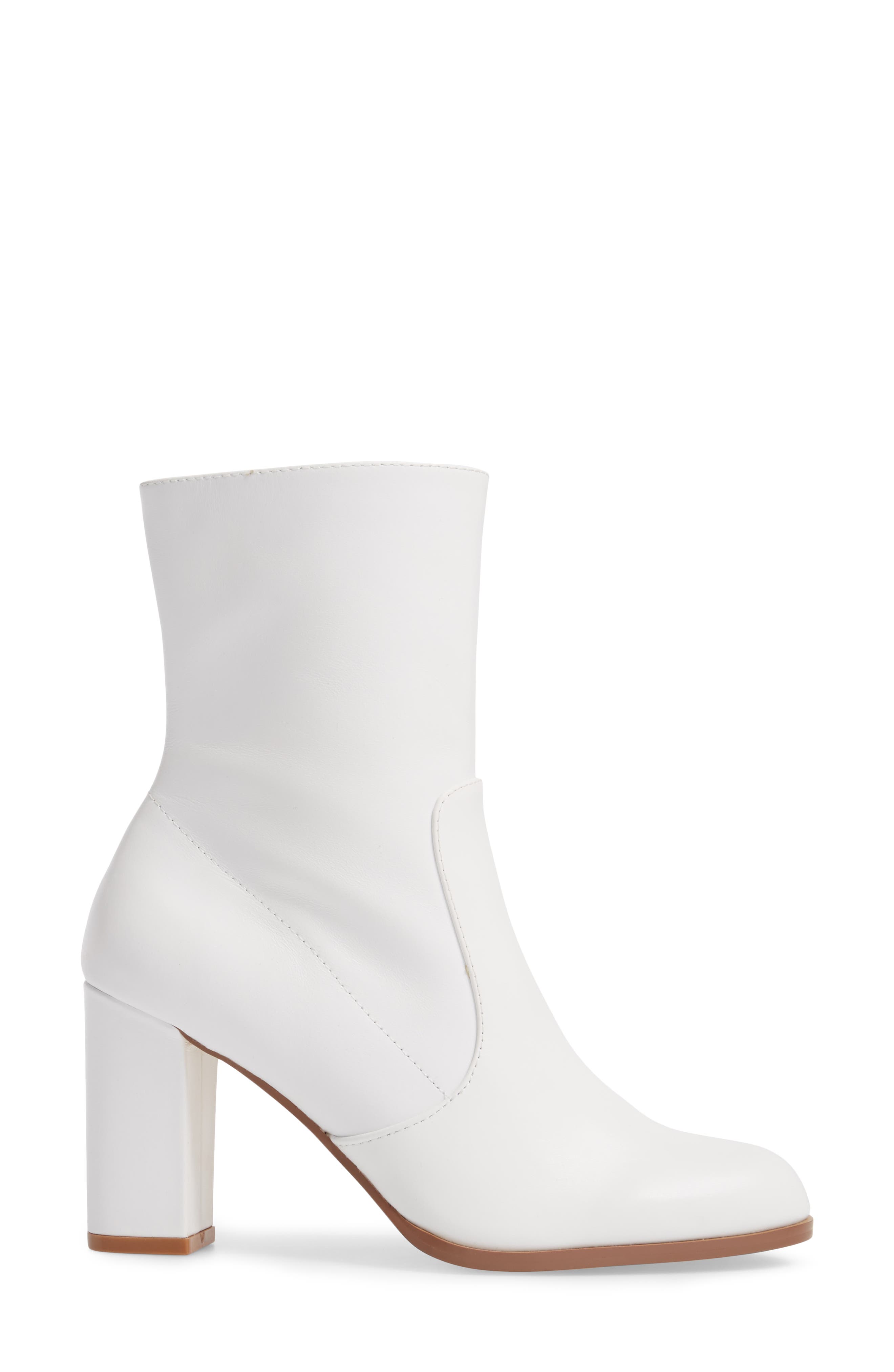 chinese laundry craze bootie white