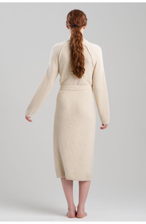 Shop Natori Luna Mellow Robe In Beige