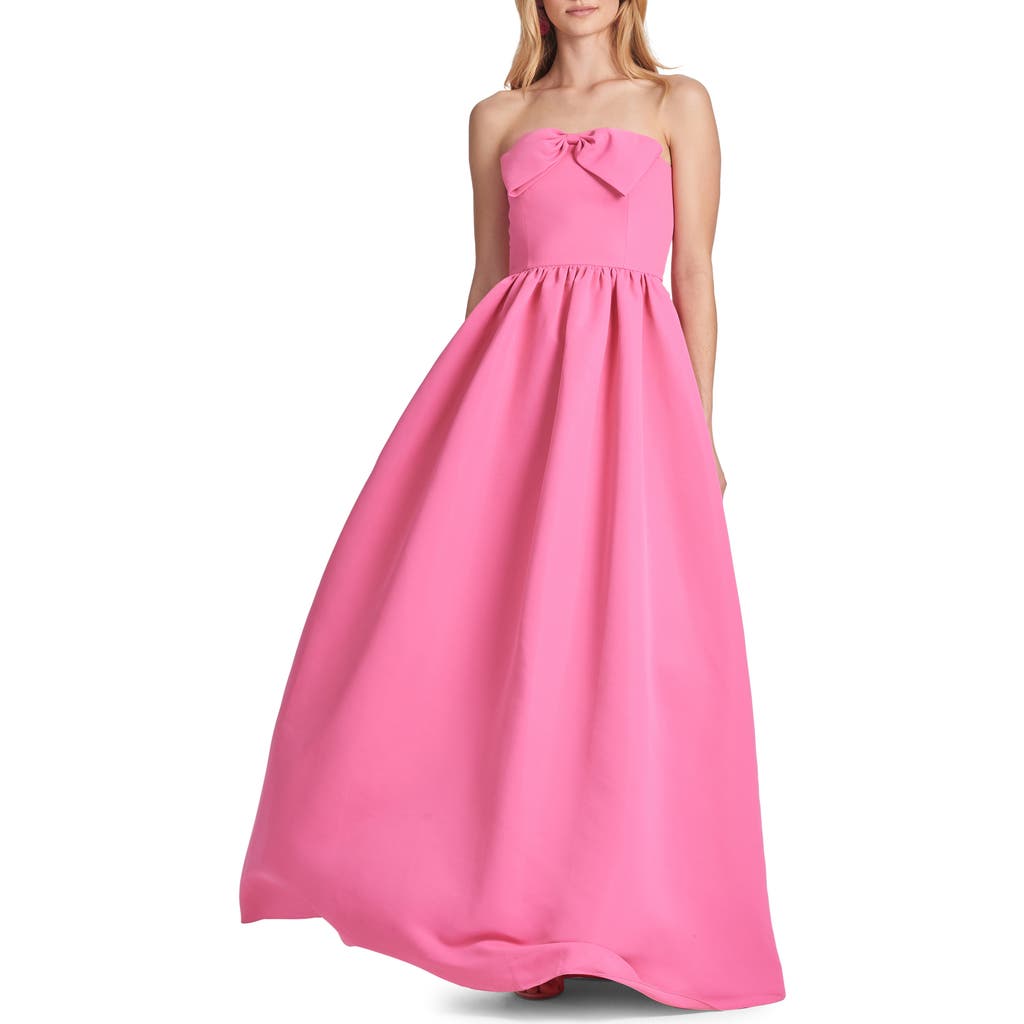 Sachin & Babi Isabeau Gown In Shocking Pink