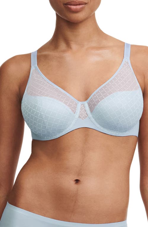 Shop Chantelle Lingerie Norah Chic Underwire Bra In Slate Blue