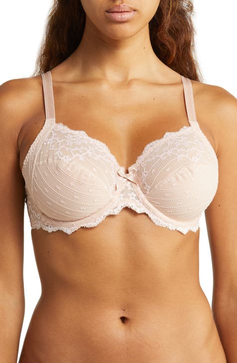 Chantelle Rive Gauche Full Coverage Unlined Underwire Bra - Tomboy  Pink/Pale Rose