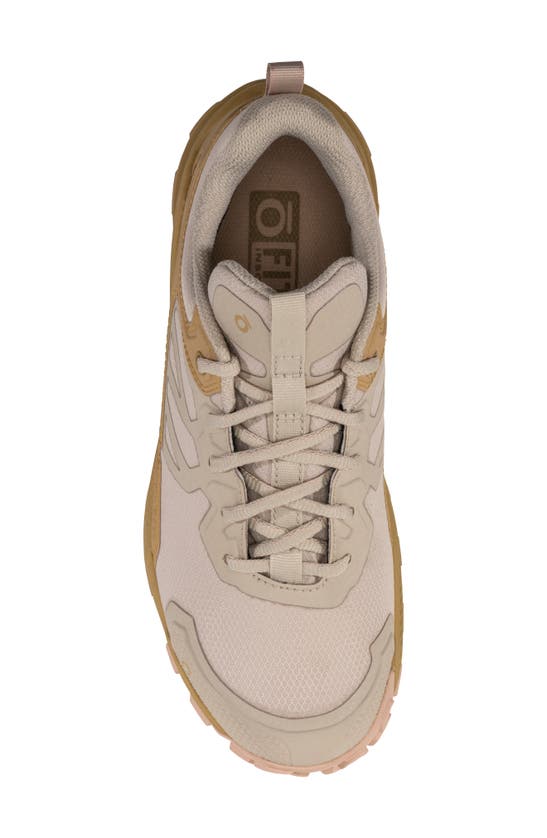 Oboz Katabatic Low B-dry Waterproof Hiking Sneaker In Snow Leopard