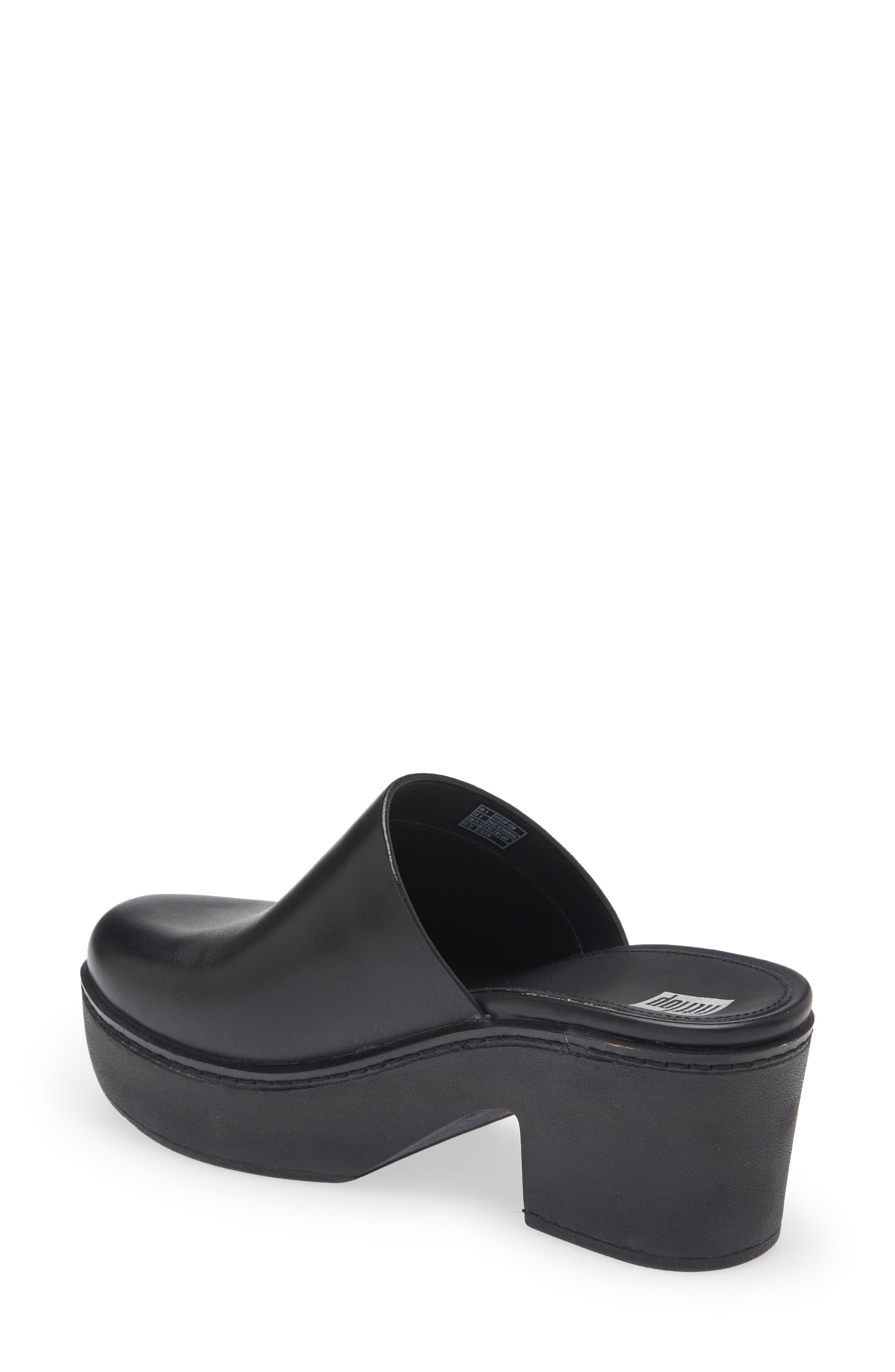 FitFlop Pilar Leather Platform Mule Nordstrom