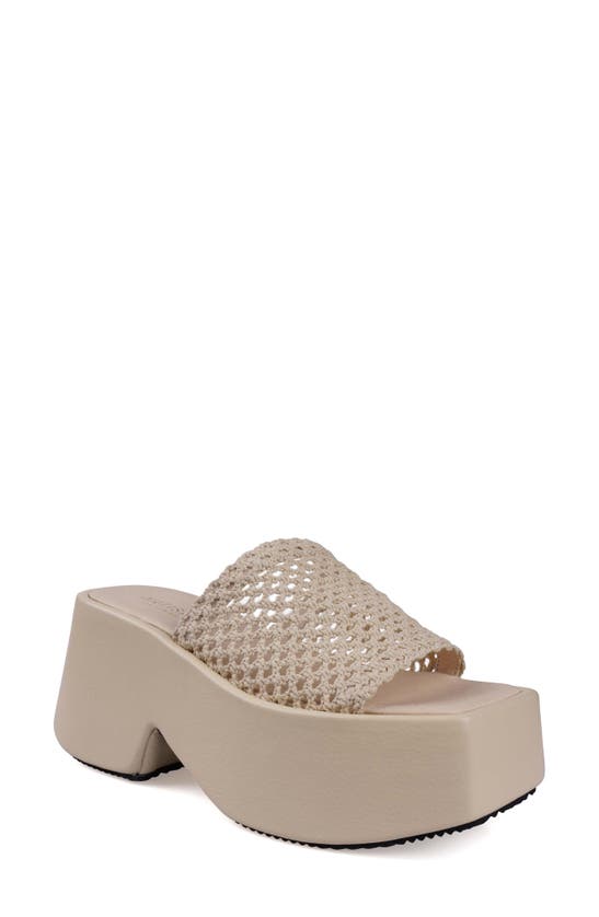 Zigi Artisan Melina Platform Sandal In Neutral | ModeSens