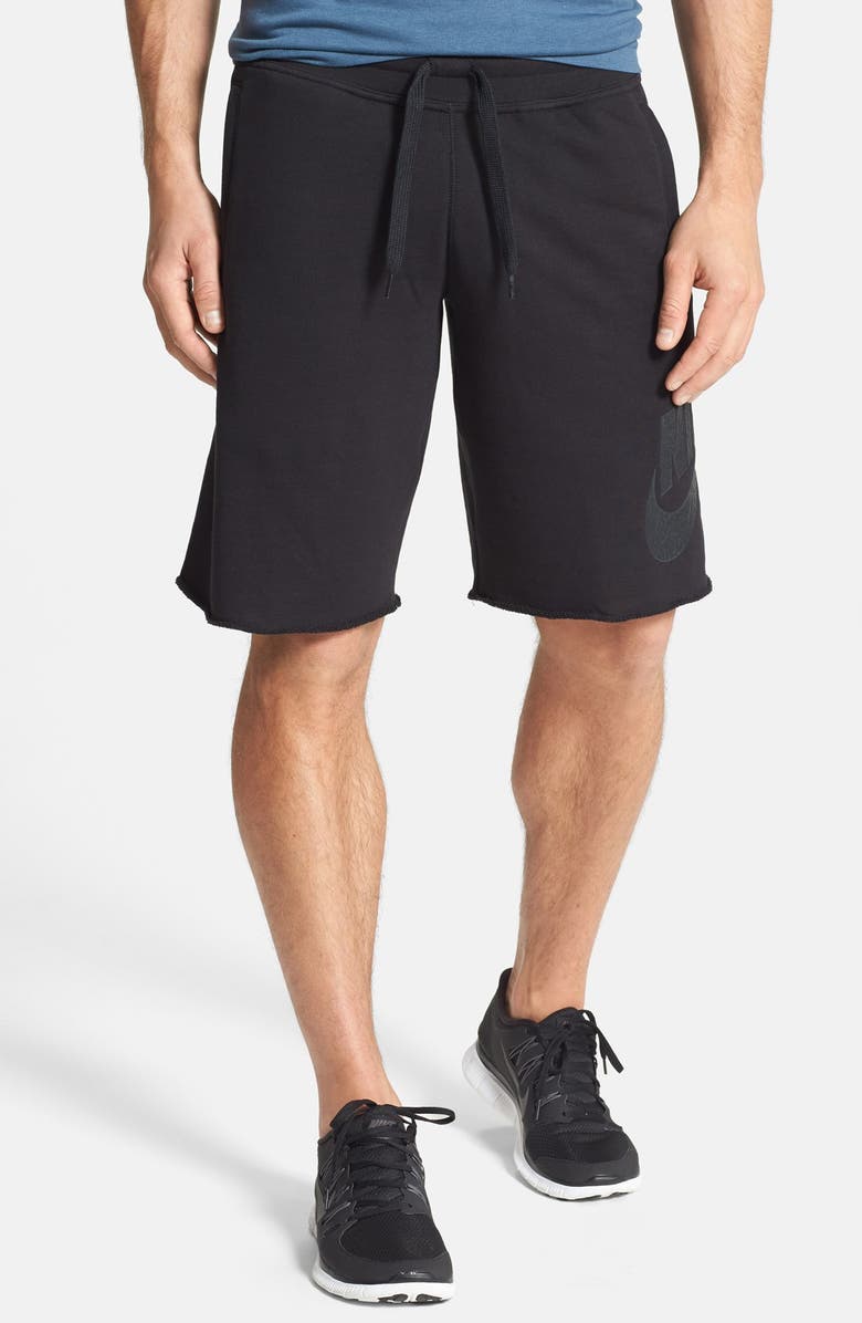 Nike 'AW77 Alumni' French Terry Knit Shorts | Nordstrom