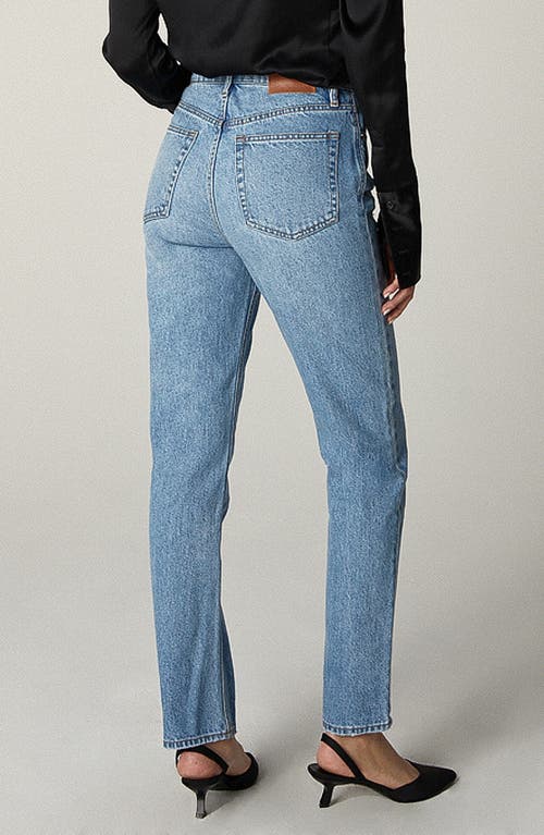 Unpublished Sloane High Rise Cigarette In Miracle Mile In Medium Blue