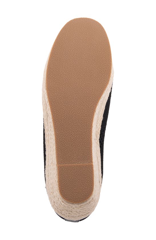 David Tate Bianca Stretch Espadrille Pump In Black