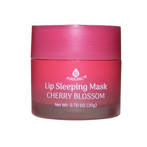 Pursonic Lip Sleeping Mask 2 Pack- Cherry Blossom & Berries In Purple