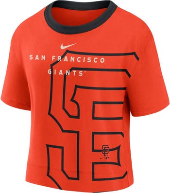 Women's Nike Orange San Francisco Giants Alternate Replica Team Jersey