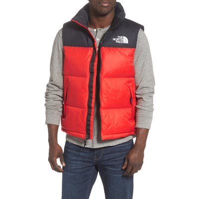 The North Face Nuptse 1996 Packable Quilted Down Vest, Red