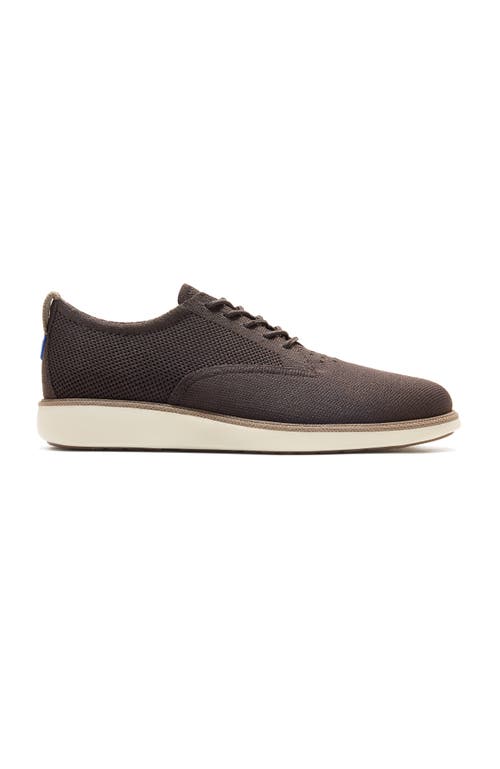 Shop Rothys Rothy's The Oxford In Deep Brown