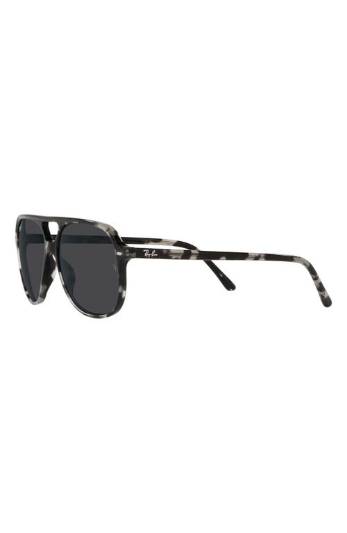 Ray Ban Ray-ban 60mm Square Polarized Sunglasses In Grey Havana/polar Black