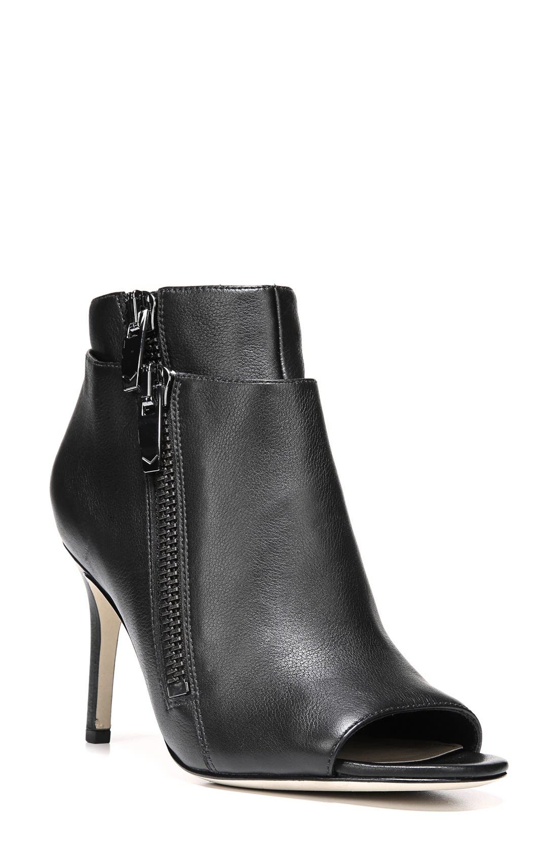 via spiga open toe booties