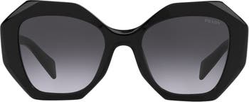 Prada irregular outlet sunglasses