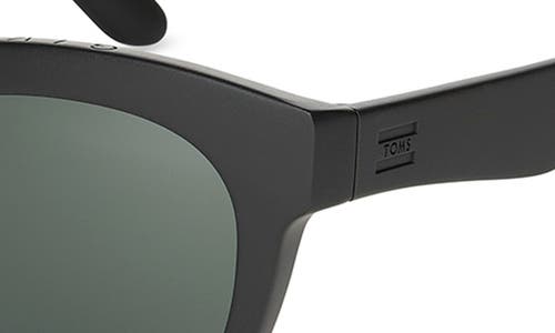 Toms Florentin 52mm Cat Eye Sunglasses In Matte Black W