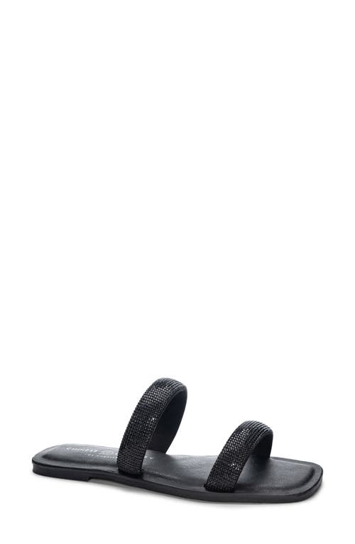 Chinese Laundry Zailey Slide Sandal in Black
