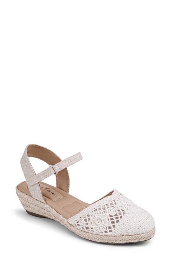 Shop Me Too Naomi Espadrille Wedge Sandal In Natural