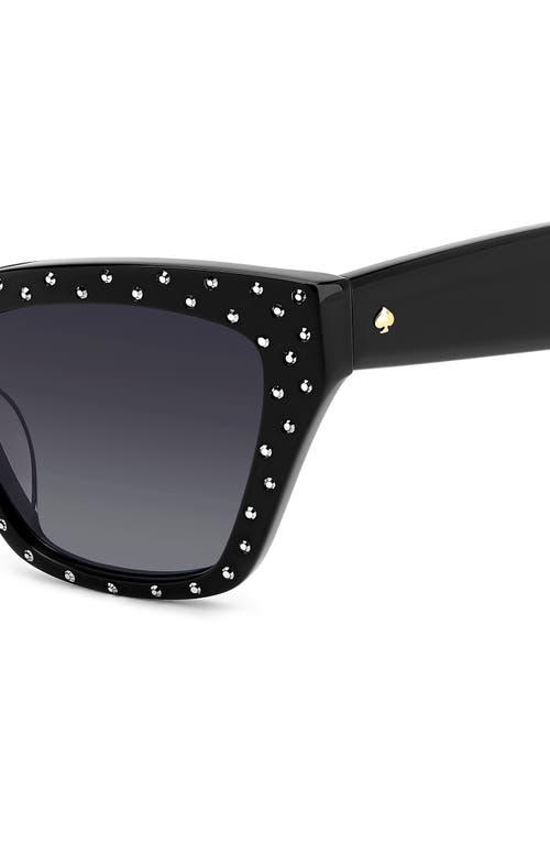 KATE SPADE KATE SPADE NEW YORK FAY 54MM GRADIENT CAT EYE SUNGLASSES 
