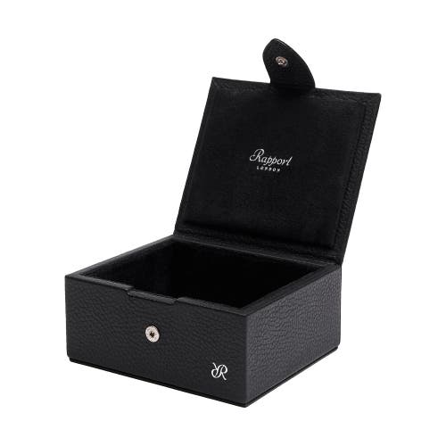 Rapport London Tuxedo Trinket Box In Black