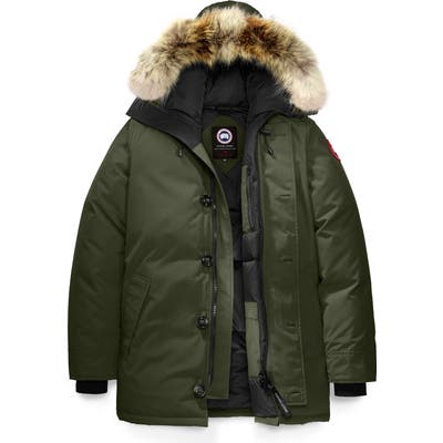 Canada Goose Chateau Fusion Fit Parka With Genuine Coyote Fur Trim