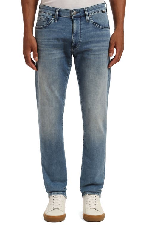 Zach Straight Leg Jeans in Mid Used Athletic