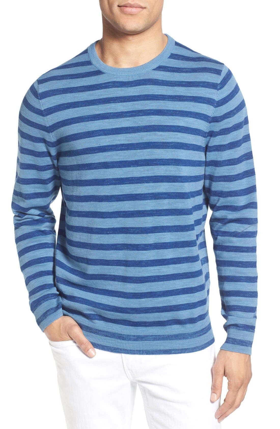 Nordstrom Men's Shop Stripe Crewneck Sweater Nordstrom