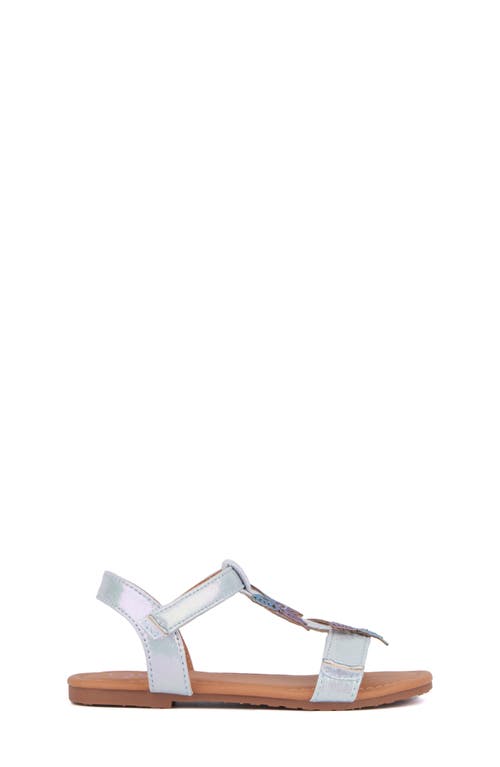 Olivia Miller Kids' Butterfly Ankle Strap Sandal In Purple