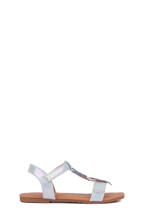 Shop Olivia Miller Kids' Butterfly Ankle Strap Sandal In Purple