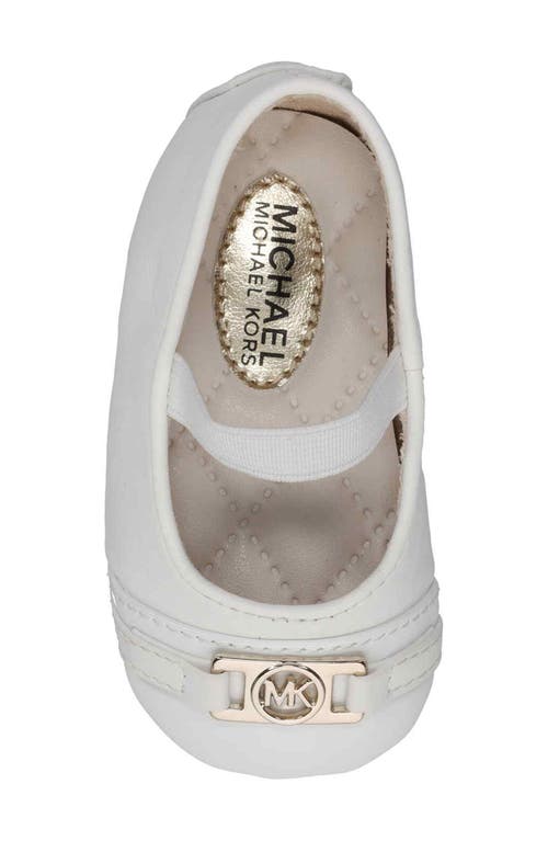 Shop Michael Michael Kors Nyomi Mary Jane In White