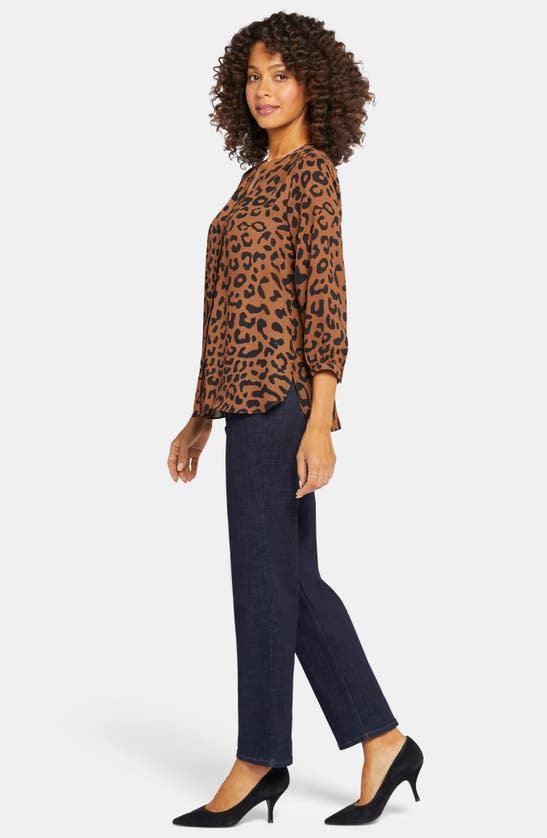Shop Nydj Pintuck Blouse In Athena