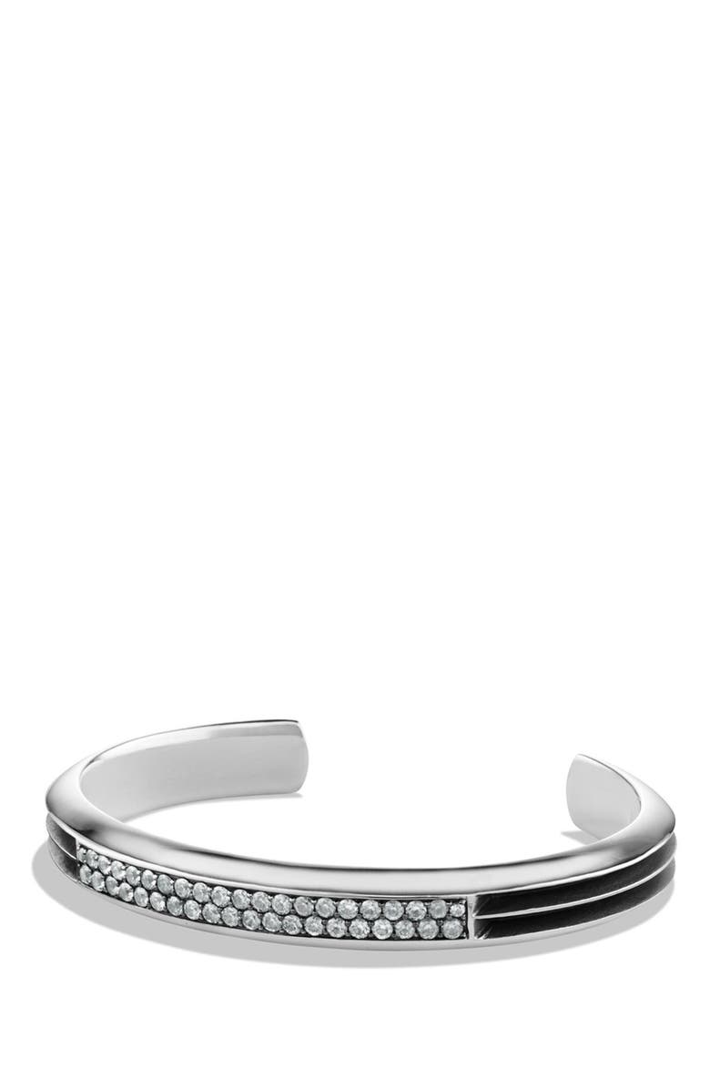 David Yurman 'Knife Edge' Cuff Bracelet with Grey Sapphires | Nordstrom