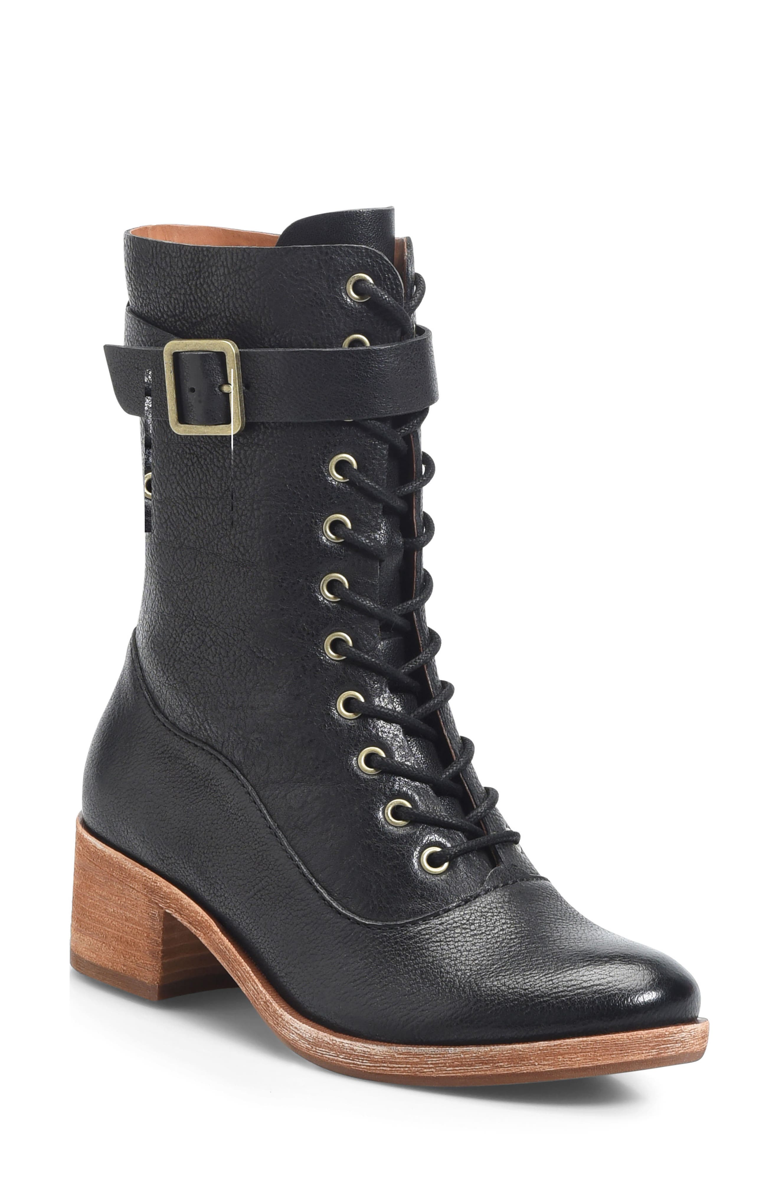 kork ease lace up bootie