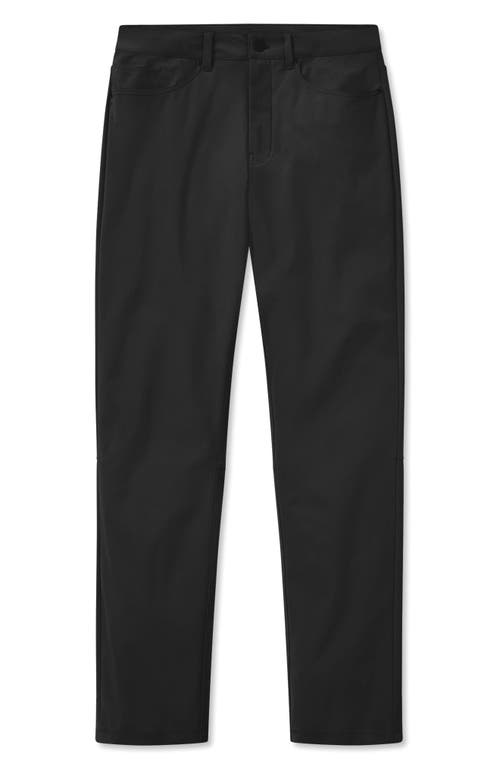 Cuts Ao Five-pocket Stretch Pants In Black