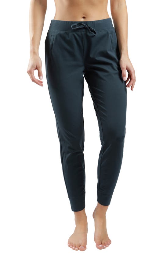 Yogalicious Lux Side Pocket Joggers In Arabian Night